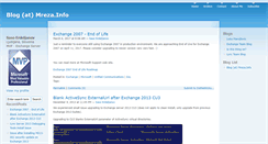 Desktop Screenshot of blog.mreza.info